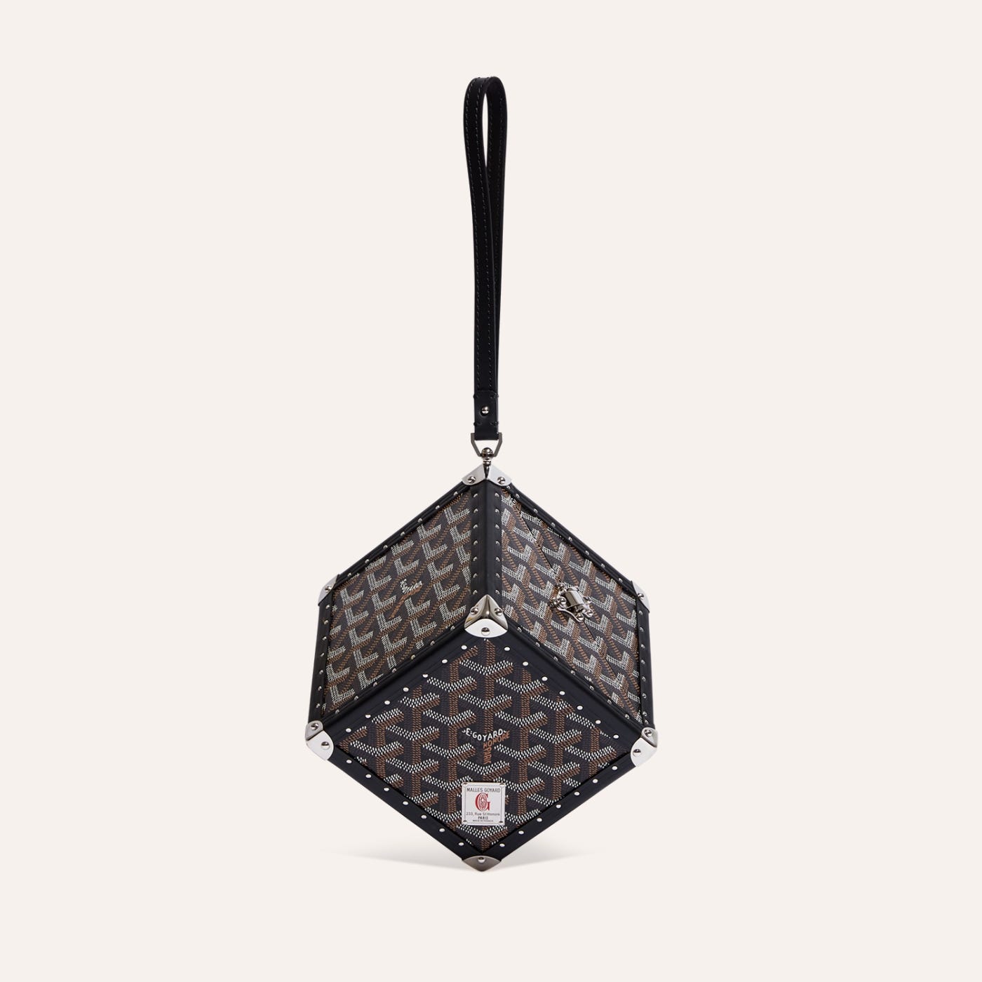 Goyard Dé Trunk Bag Black - Image 1